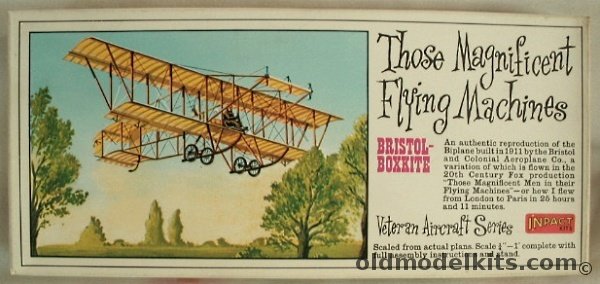 Inpact 1/48 1911 Bristol Boxkite, P105 plastic model kit